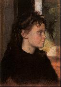 Edgar Degas Yves Gobillard-Morisot oil painting reproduction